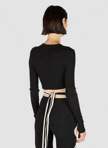 Otto Wrap Loop Top Ottolinger Otto Wrap Loop Top Black ott0251005