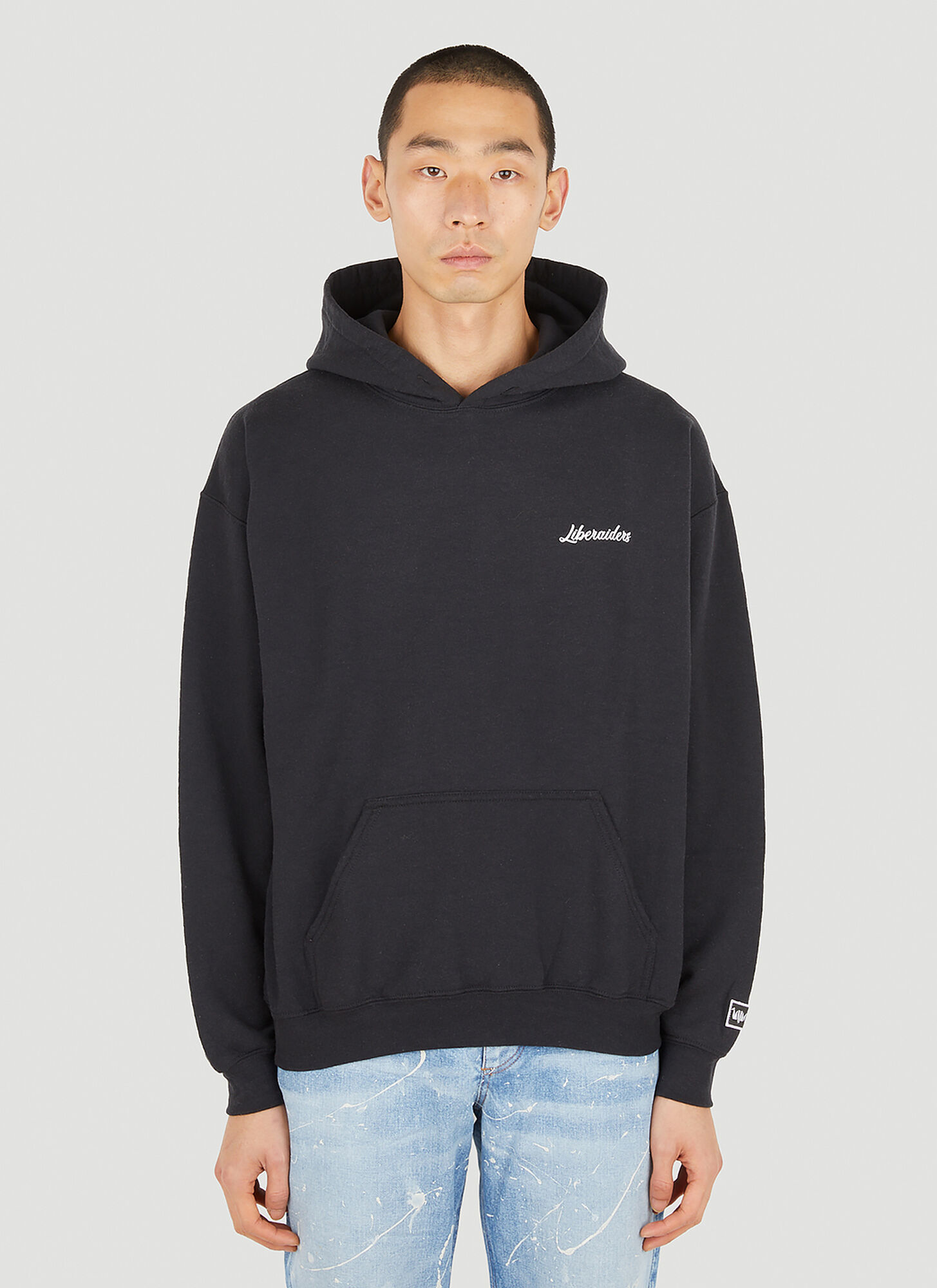 Liberaiders Attitude Hooded Sweatshirt In Black