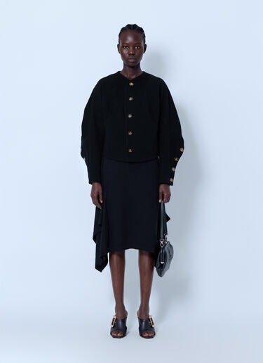 LN-CC® - Vivienne Westwood: Pourpoint Jacket - Black Vivienne Westwood Pourpoint Jacket Black vvw0266001