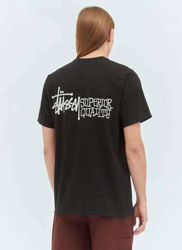 Stüssy Superior Quality T-Shirt Black sts0159020