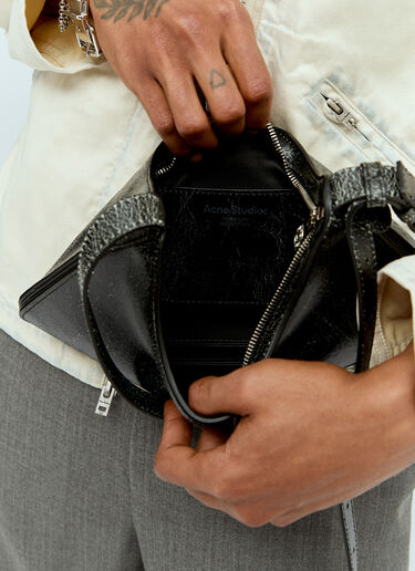 Acne Studios Platt Mini Shoulder Bag Black acn0156025