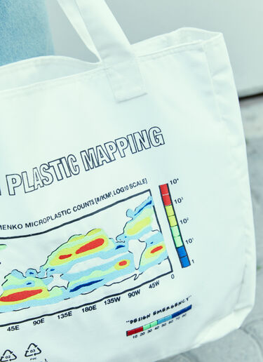 Space Available Ocean Mapping Tote Bag White spa0354017