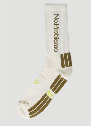 Aries No Problemo Socks Cream ari0152020