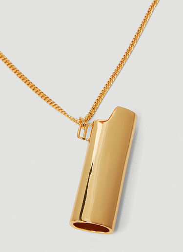 Ambush ロゴライターケースネックレス ゴールド amb0149026