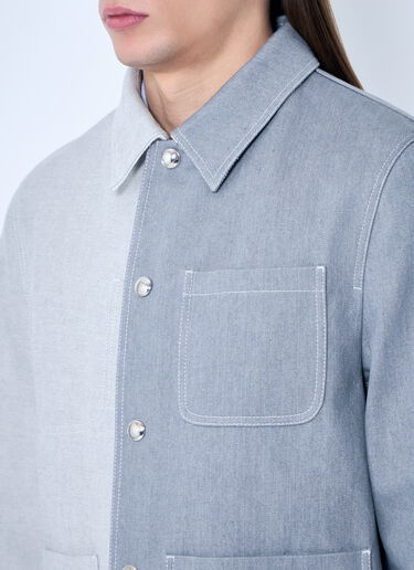 Thom Browne Contrast Utility JAcket Grey thb0158001