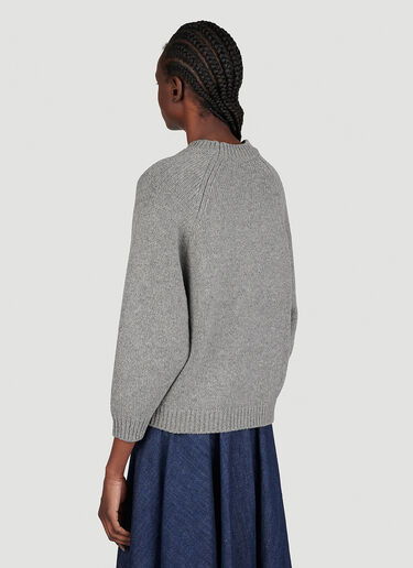 Kenzo Target Wool Sweater Grey knz0253008