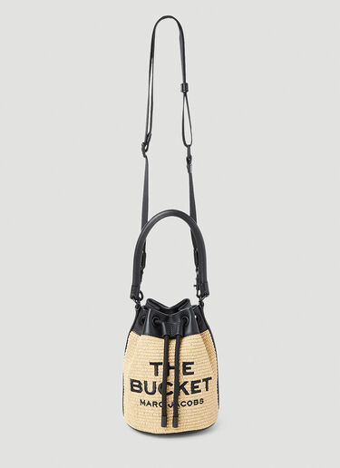 Marc Jacobs Straw Bucket Bag Beige mcj0253026