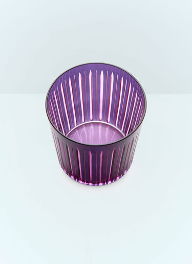 L'Objet Set Of Four Prism Cocktail Glasses Purple wps0691623