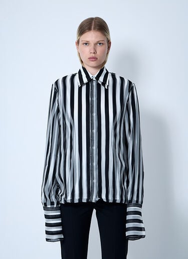 Sportmax Silk Shirt Black spx0260004