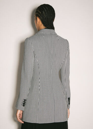 Dolce & Gabbana Houndstooth Blazer Grey dol0258003
