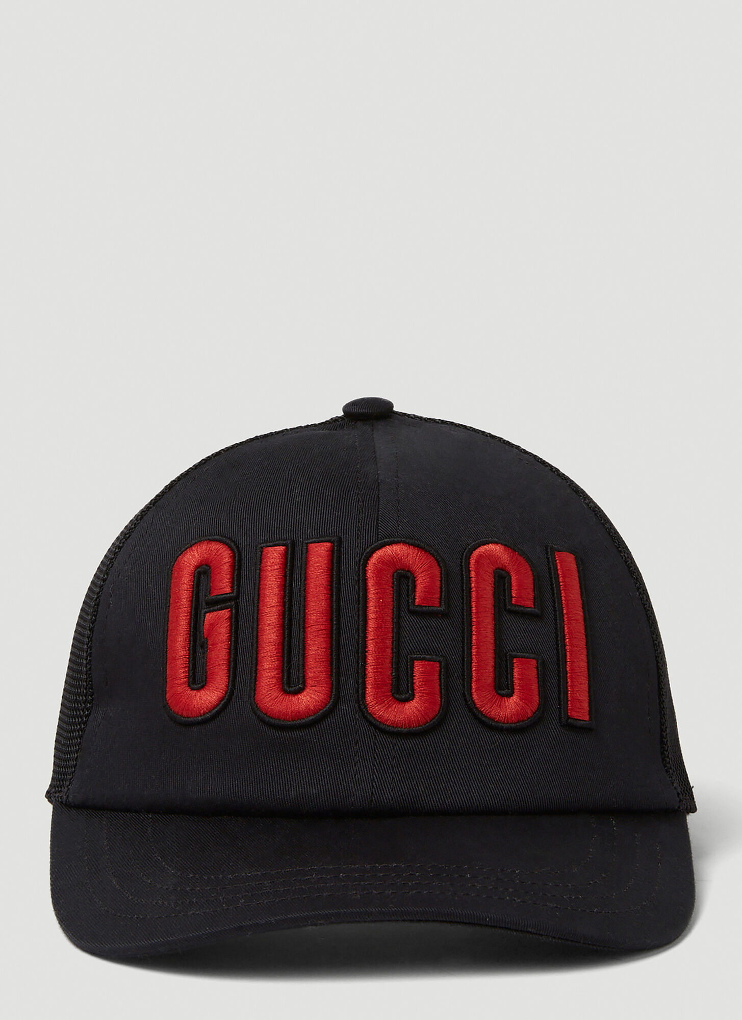 Gucci Baseball Hat With  Patch In Black