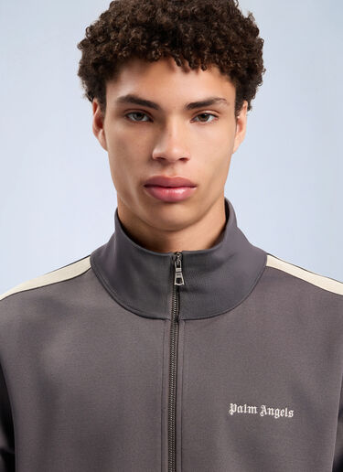 Classic Logo Track Jacket Palm Angels Classic Logo Track Jacket Grey pma0162018