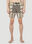 Burberry Martin Pixel Check Swim Shorts Blue bur0152041