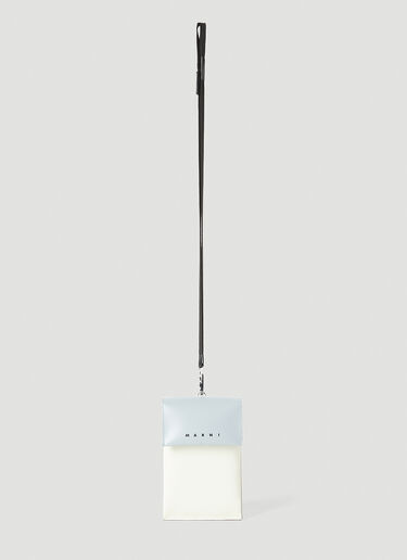 Logo Phone Bag Marni Logo Phone Bag White mni0153032