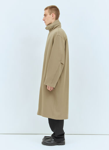 Hendrix Wool Coat The Row Hendrix Wool Coat Beige row0158001