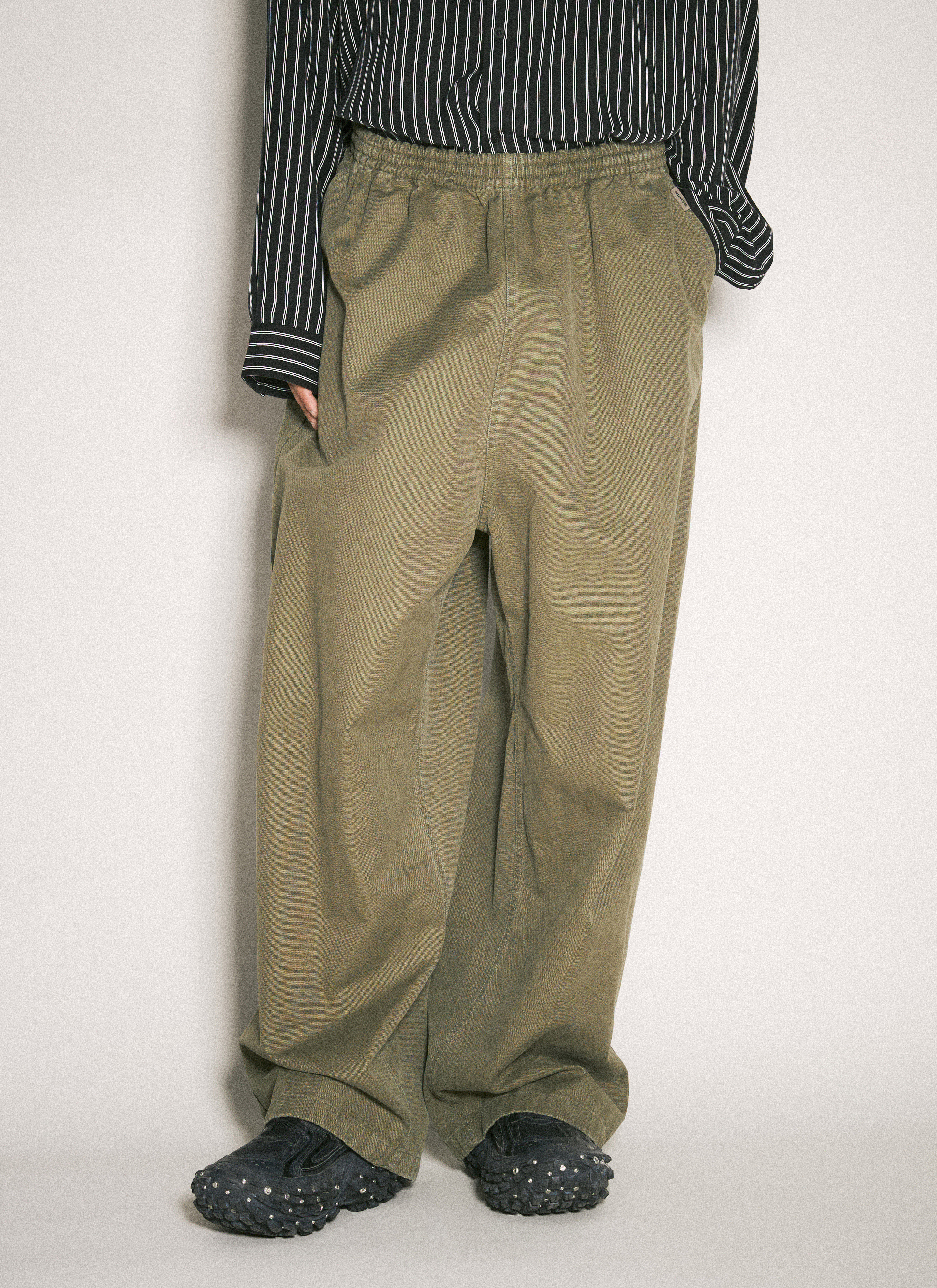 Balenciaga pants mens brown best sale