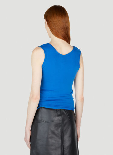 Mainline:RUS/Fr.CA/DE Asymmetric Tank Top Blue mai0352004