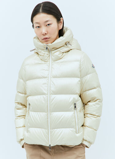 Moncler Biron 短款羽绒夹克  乳白色 mon0258007