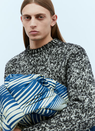 まだら模様ニットセーター Dries Van Noten まだら模様ニットセーター ナチュラル dvn0154026