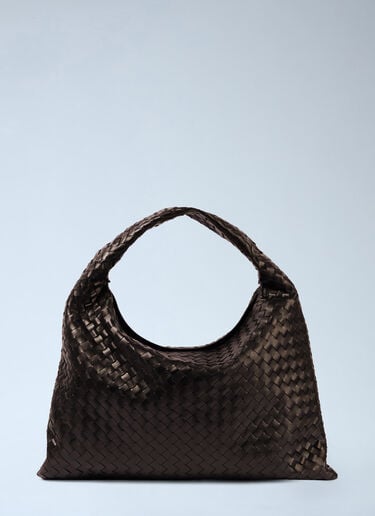 Bottega Veneta Large Hop Shoulder Bag Brown bov0254046