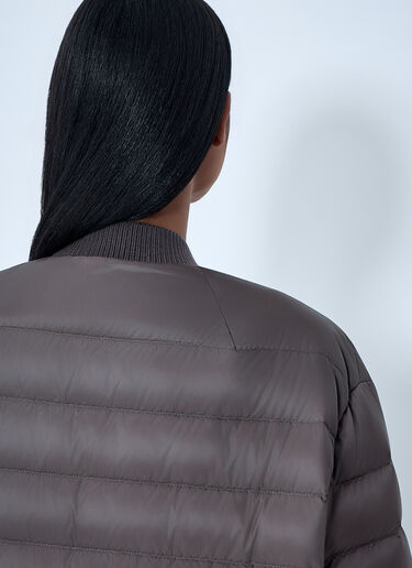 Moncler x Rick Owens Flight Parka Bomber Jacket Grey mcs0363001