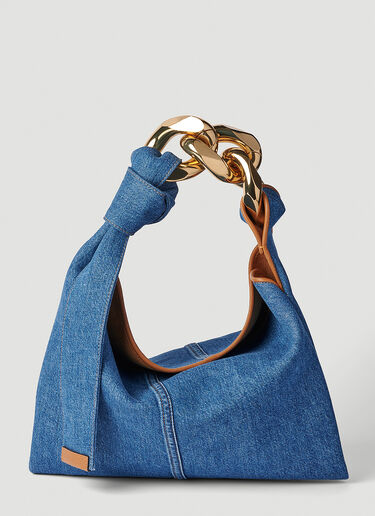 JW Anderson Chain Hobo Shoulder Bag Blue jwa0251023
