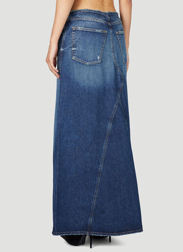 Diesel De-Pago-S 牛仔半身裙 蓝色 dsl0253022