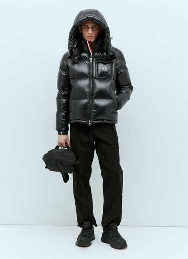 Moncler Montbeliard Short Down Jacket Black mon0158015