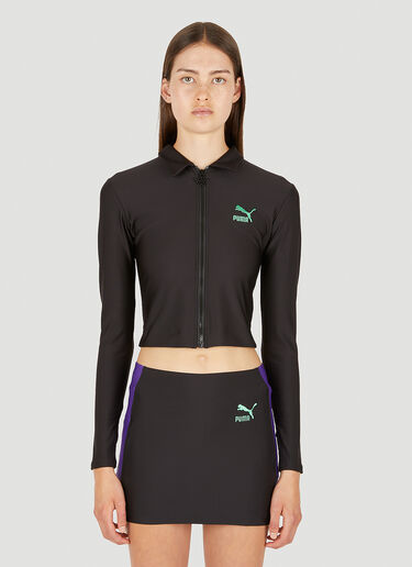 Puma x Dua Lipa Butterfly Long Sleeve Top Black pdl0250012