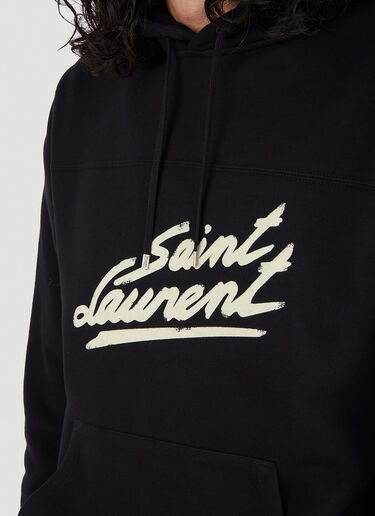Saint Laurent 50年代 シグネチャースウェットシャツ ブラック sla0145016