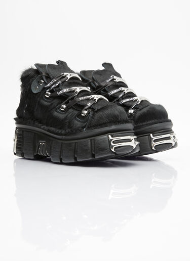 VETEMENTS x New Rock Platform Sneakers Black vet0254010