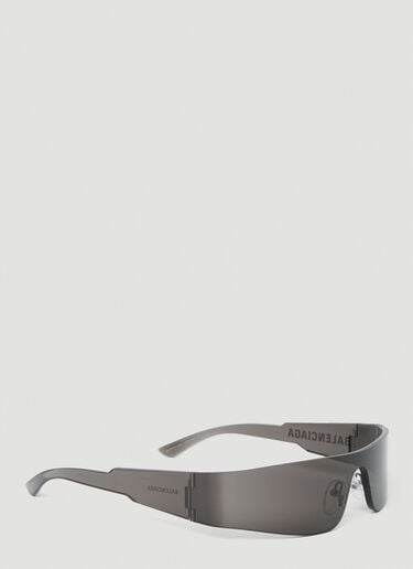 Mono Rectangle Sunglasses Balenciaga Mono Rectangle Sunglasses Black bcs0353001