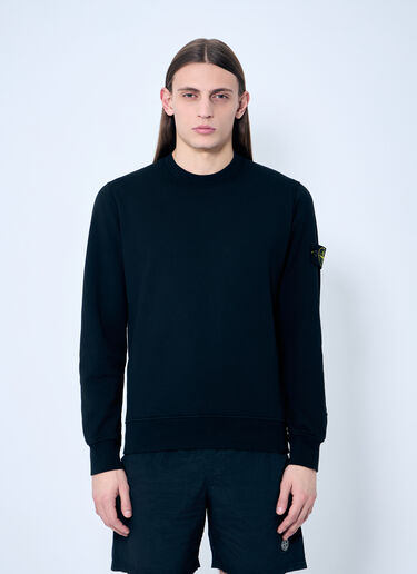 Stone Island Compass Patch Sweatshirt Black sto0160047