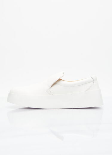 レザー製スリッポンスニーカー JW Anderson レザー製スリッポンスニーカー ホワイト jwa0254013