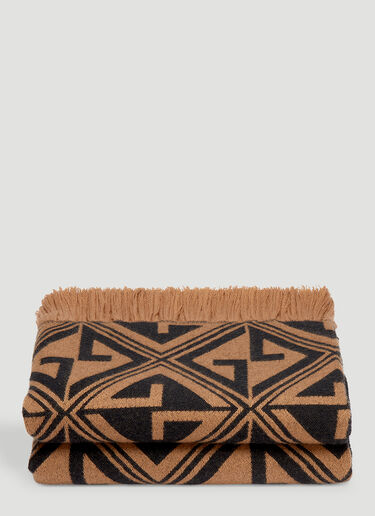 Rhombus Blanket Gucci Rhombus Blanket Brown wps0690084