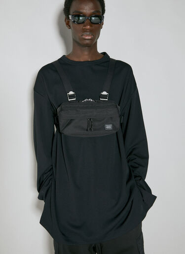 Comme des Garçons Homme 액세스 크로스바디 백 블랙 cdh0154011