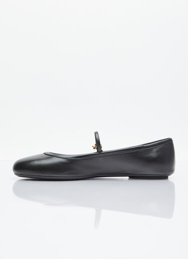 Gianvito Rossi Carla Ballerina Flats Black gia0255015