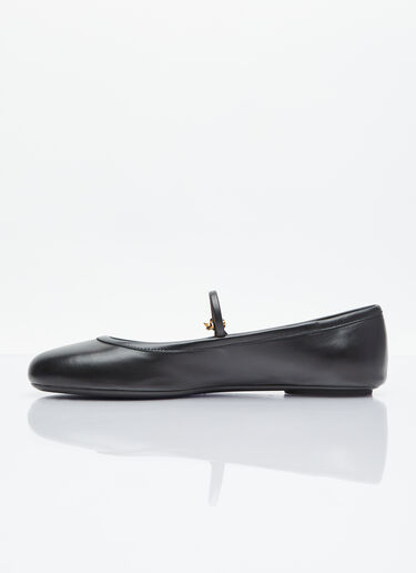 Carla Ballerina Flats Gianvito Rossi Carla Ballerina Flats Black gia0255015