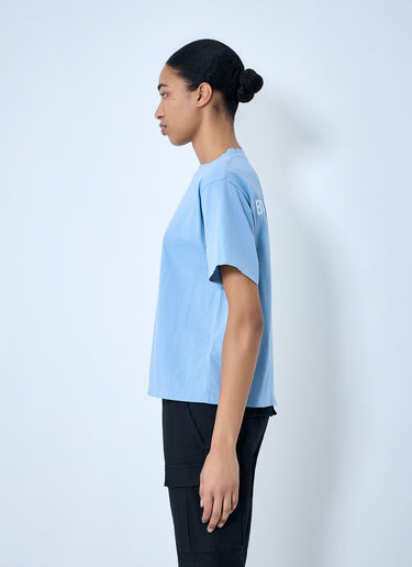 Balenciaga Medium Fit T-Shirt Blue bal0263004