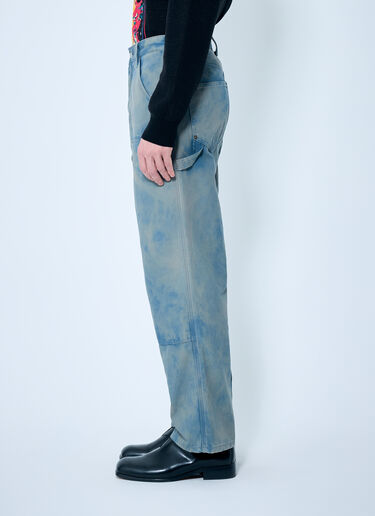 thisisneverthat® Bleached Double Knee Pants Blue tsn0158002