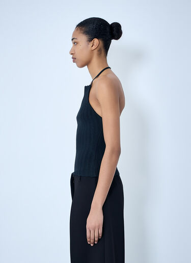 Jacquemus La Maille Tablier Top Navy jac0264017