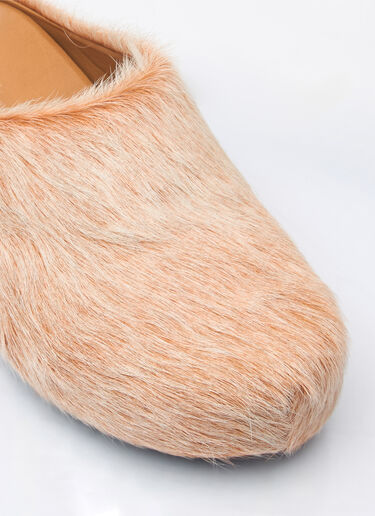 Marni Fussbett Sabot Mules Beige mni0159008