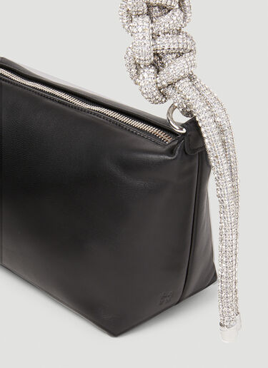 Crystal Cobra Pouch Shoulder Bag KARA Crystal Cobra Pouch Shoulder Bag Black kar0251013