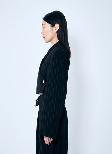 Sportmax Utopia Crop Blazer Black spx0259005