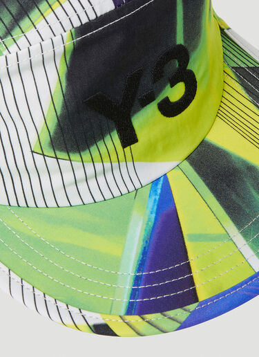 Y-3 Printed Running Cap Yellow yyy0152048