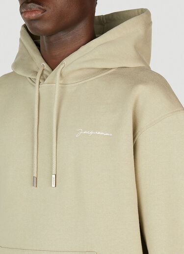 Jacquemus Le Brode Hooded Sweatshirt Khaki jac0151011