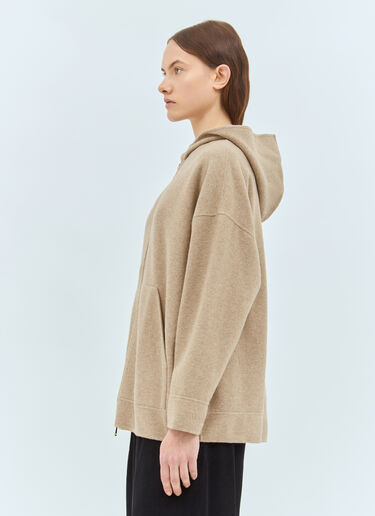 Max Mara 오버사이즈 울 & 캐시미어 맨투맨 베이지 max0258012