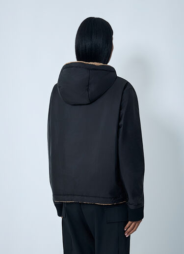 Moncler 双面泰迪绒衬垫拉链运动衫  棕色 mon0262021