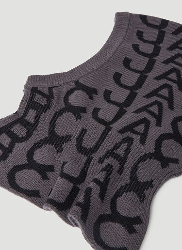 Monogram Intarsia Balaclava Marc Jacobs Monogram Intarsia Balaclava Grey mcj0251013