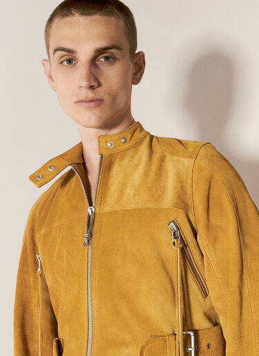 Eytys Uma Suede Biker Jacket Yellow eyt0356024